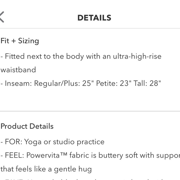 Athleta Ultra High-Rise Elation Tights - Navy - Picture 7 of 8